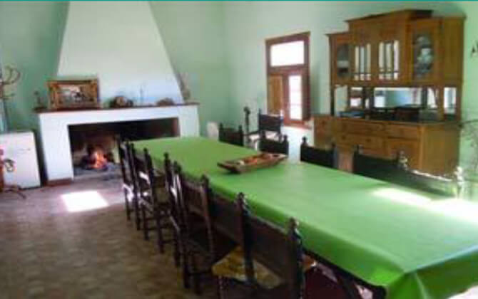 Cuartel - Casona de Campo, espacio interior