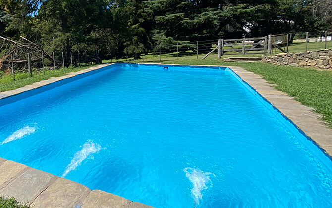 Evento en la estancia, ambiente natural